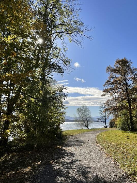 Impression der THE WALK-Route am Starnberger See (bei München)